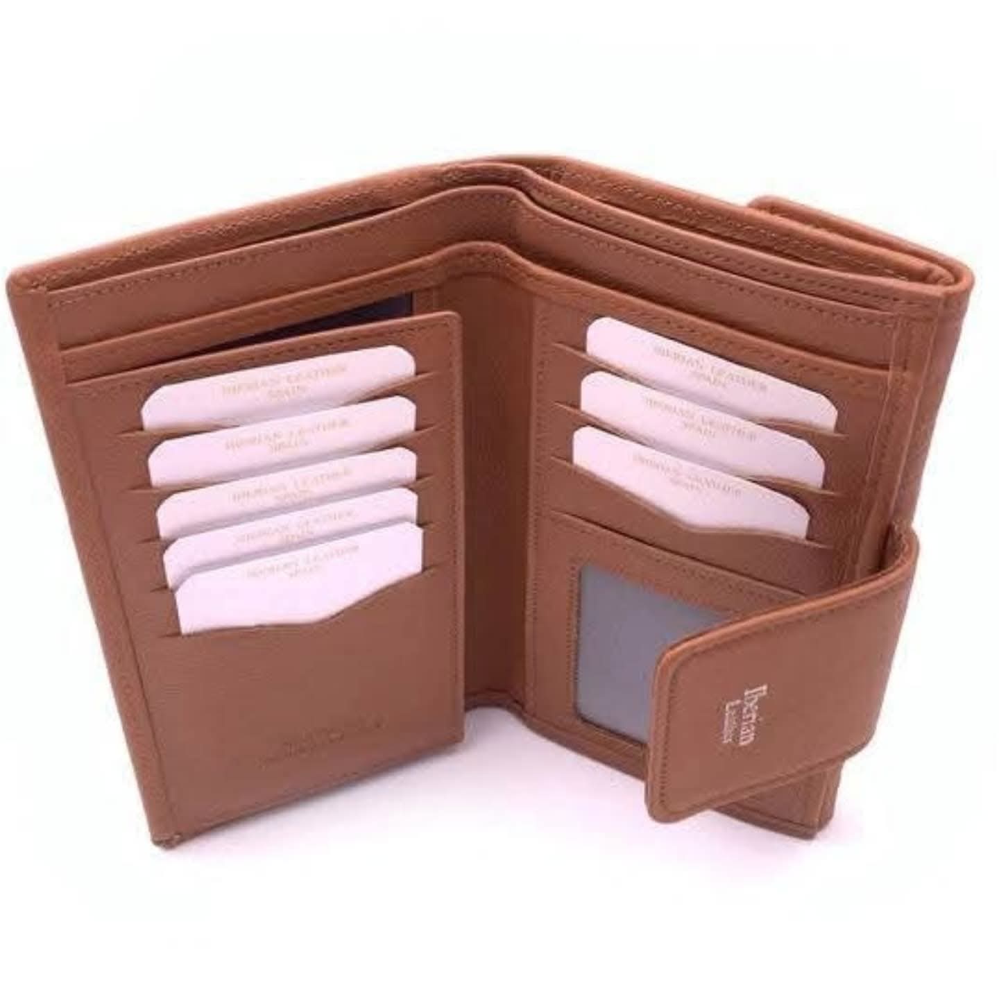 CARTERA BILLETERA MARRÓN GRANDE