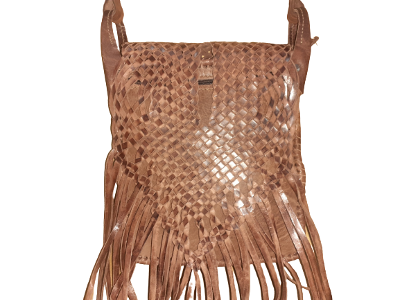 Bolso de flecos mediano