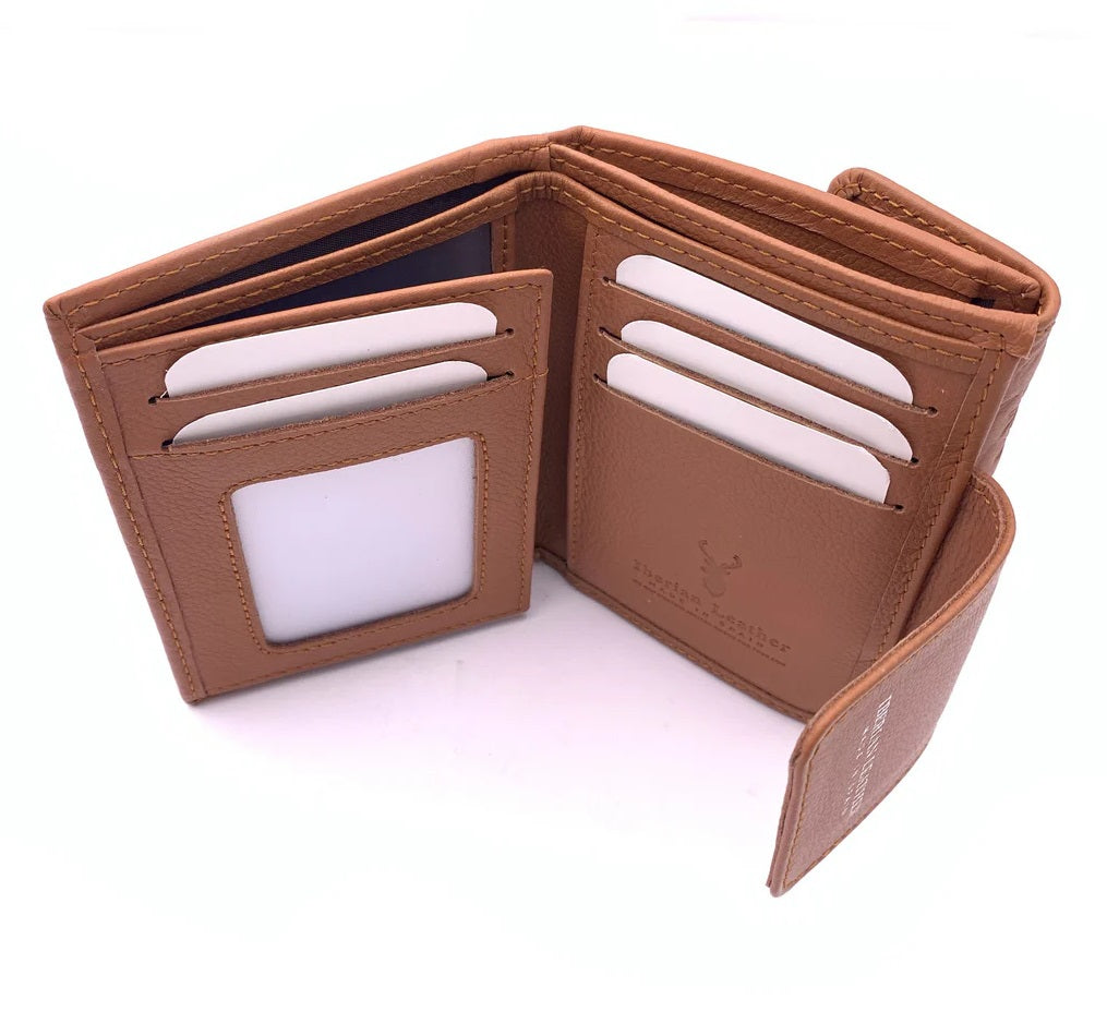 CARTERA BILLETERO MUJER. MARRÓN SM