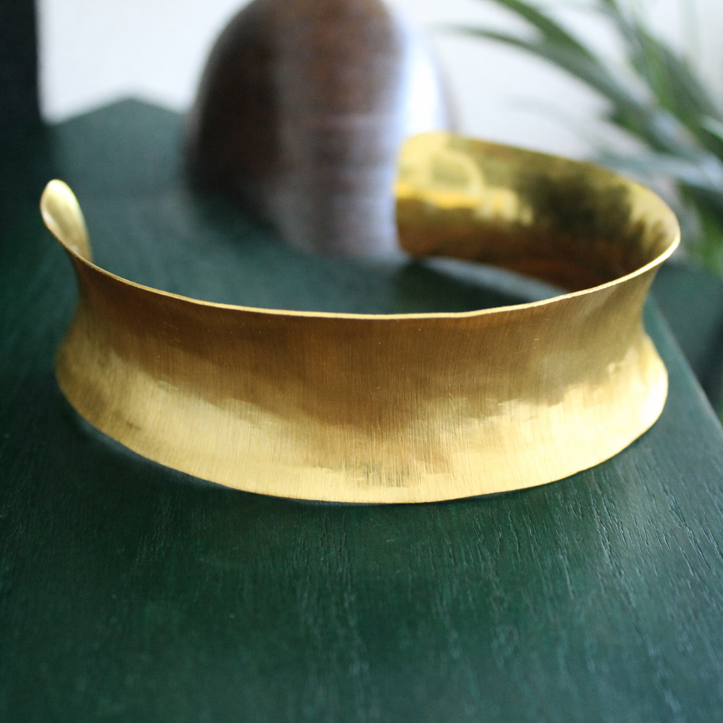 Gold-plated MASÁI choker