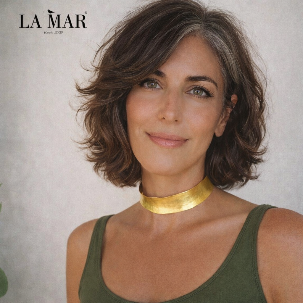 Gold-plated MASÁI choker