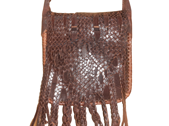 Bolso de flecos mediano