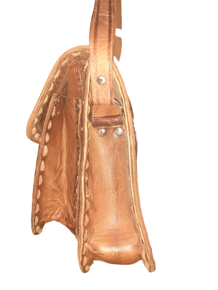 Bolso trapecio Mediano cuero