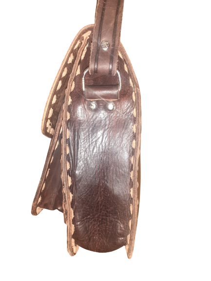 Bolso trapecio Mediano cuero